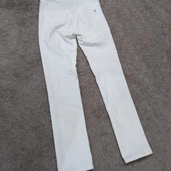 Kate Spade Play Hooky White Straight Leg Jeans size 27 - Picture 5 of 10